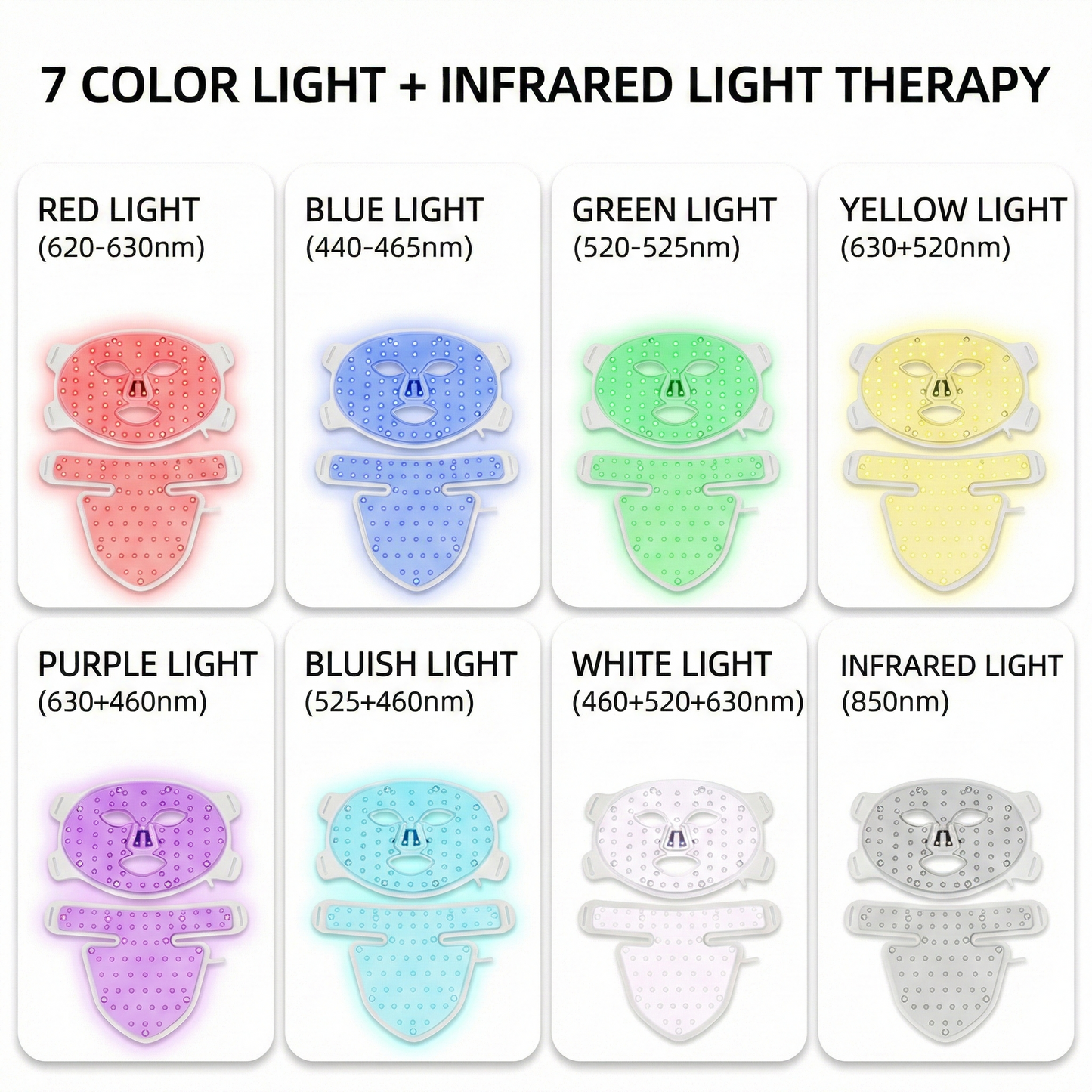 VellaDerma Multi LED Light Therapy Mask
